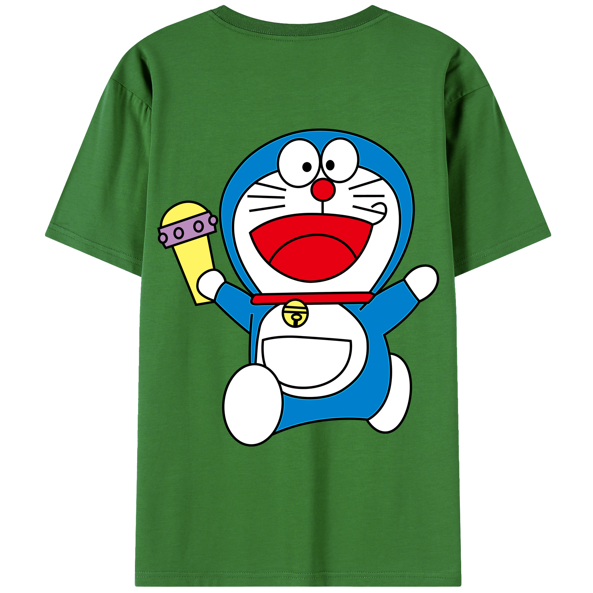 （画像用） ドラえもん Doraemon レディース半袖Tシャツ(バックプリント)